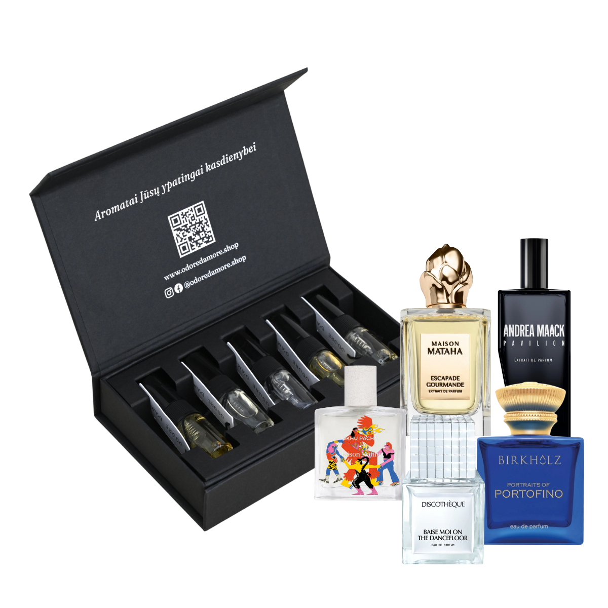 Perfume Discovery Box Prenumerata – ODORE D'AMORE