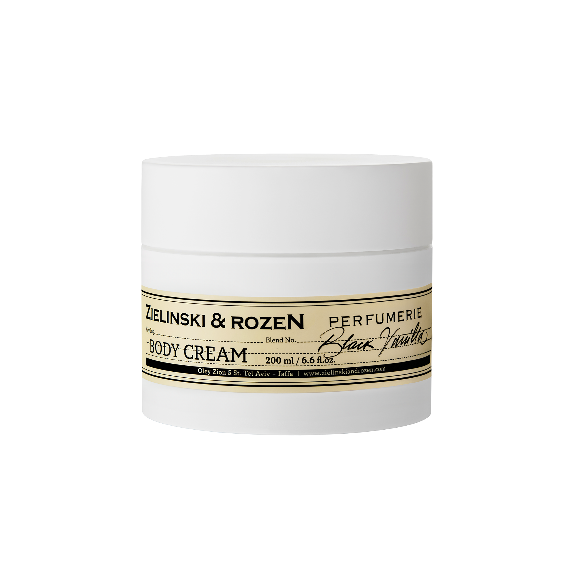 Body Cream Black Vanilla