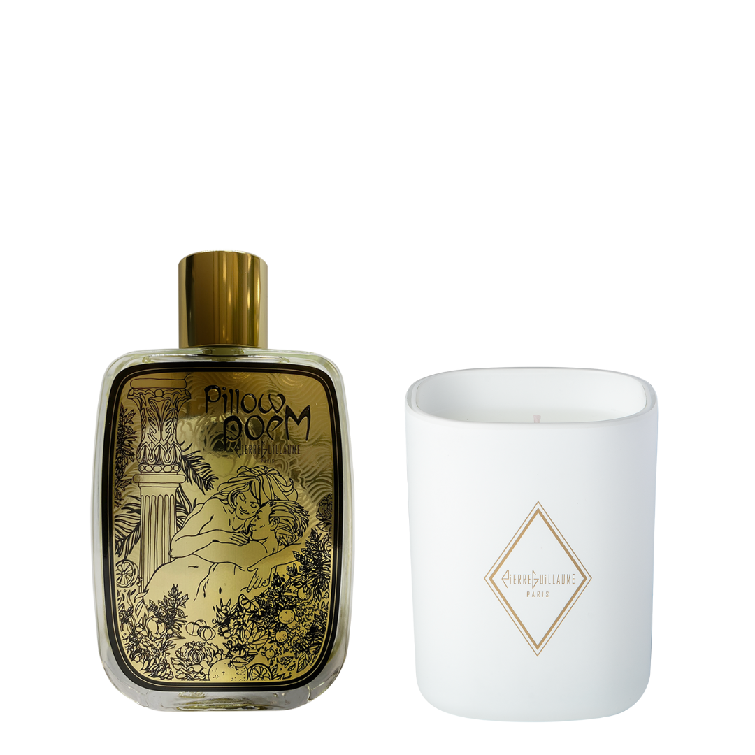 Pierre Guillaume Poem Pillow Mist + Vesperale Messenger Candle Kit 100ml + 240g